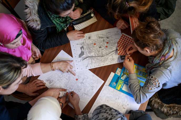 Marche exploratoire de femmes